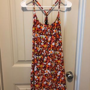 Outdoor Voices Exercise Dress Paprika Blooms L
